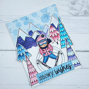 Ski Resort - Collection Stamp - At The Lodge