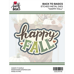 Farmhouse Fall - KIS Cuts - Happy Fall