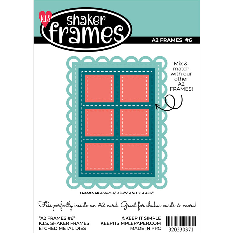 Shaker Frame - A2 - Frame #6 - COMING SOON