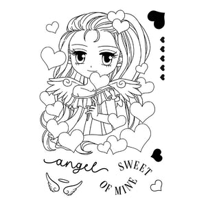 Art By Mi Ran - Stamp - Angel of Mine