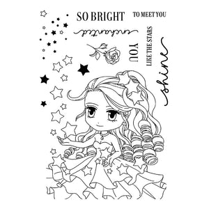 Art By Mi Ran - Stamp - Shine So Bright