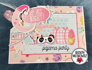Pajama Party - Die Cut Pieces - Cards & Ephemera
