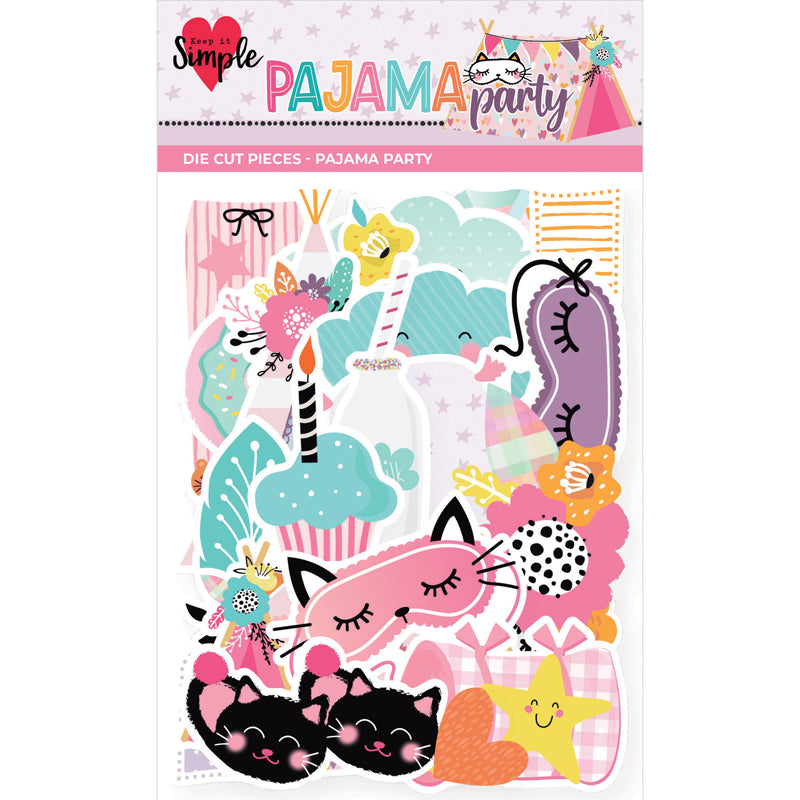 Pajama Party - Die Cut Pieces