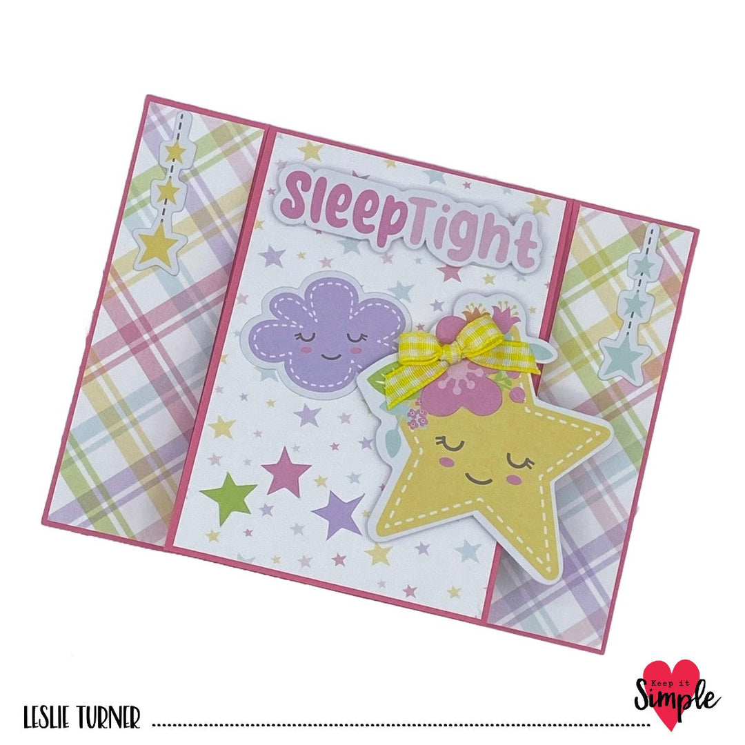 Design a front flap fold with Little Dreamer