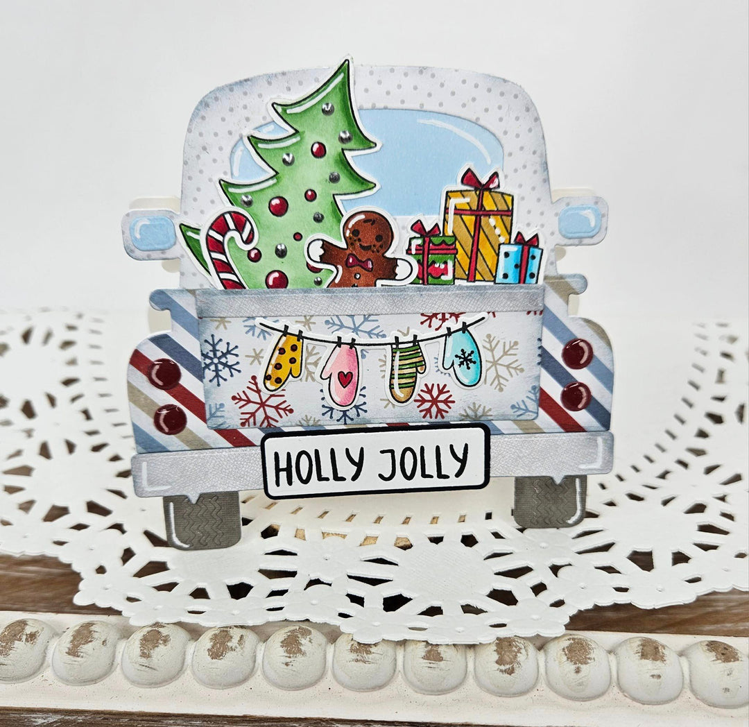 Scandinavian Christmas - 6x9 Cardstock