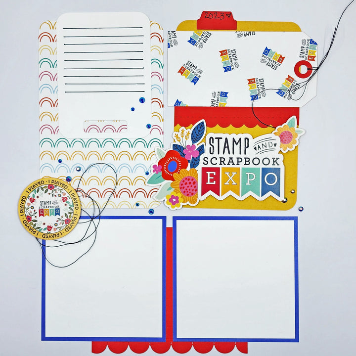 Craft Mode - Collection Stamp - At The Expo - 6x8