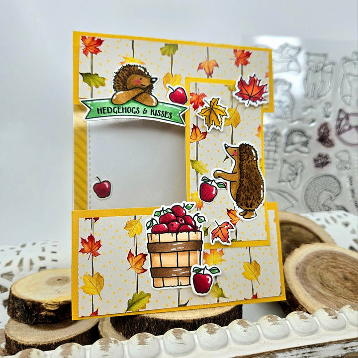 Autumn Charm - Outline Die - Fox &amp; Hedgehog