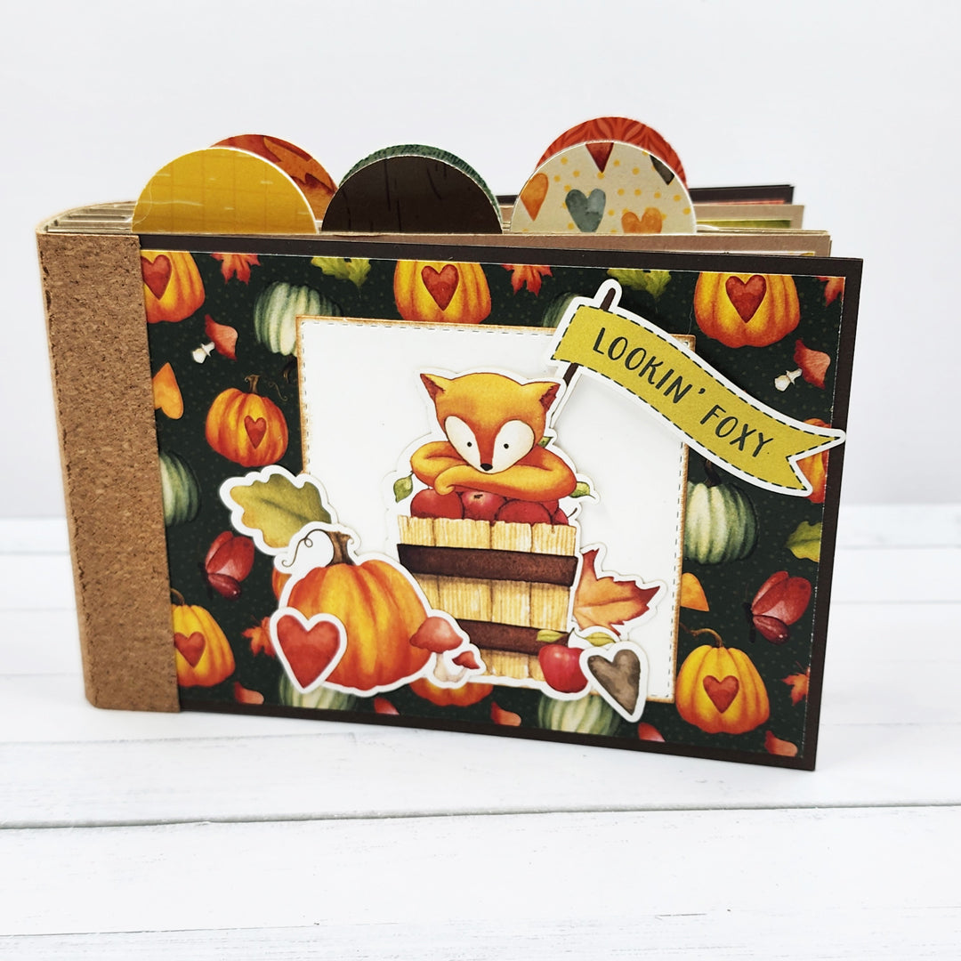Autumn Charm - Die Cut Pieces - Foxes
