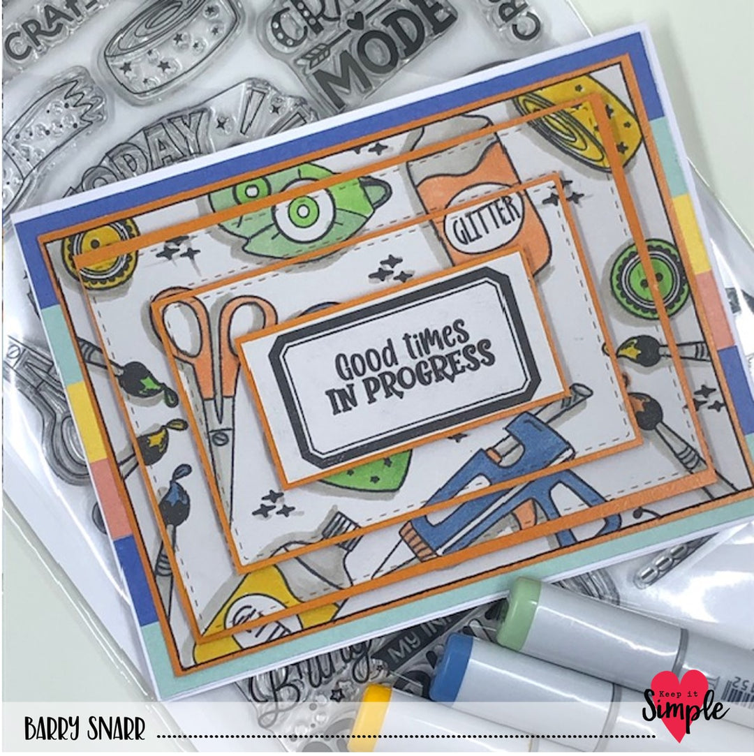 Craft Mode - Collection Stamp - 6x8