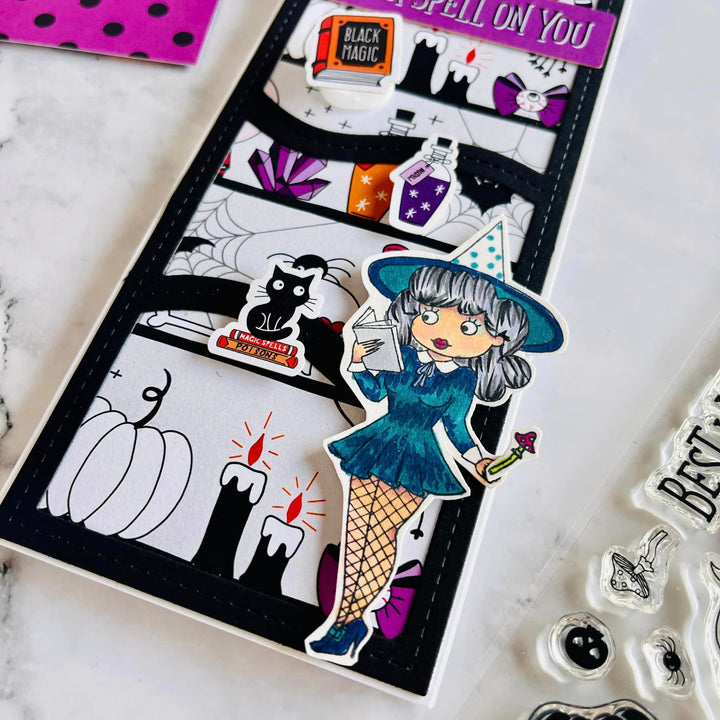 A Wee Bit Wicked - Outline Die - Best Witches