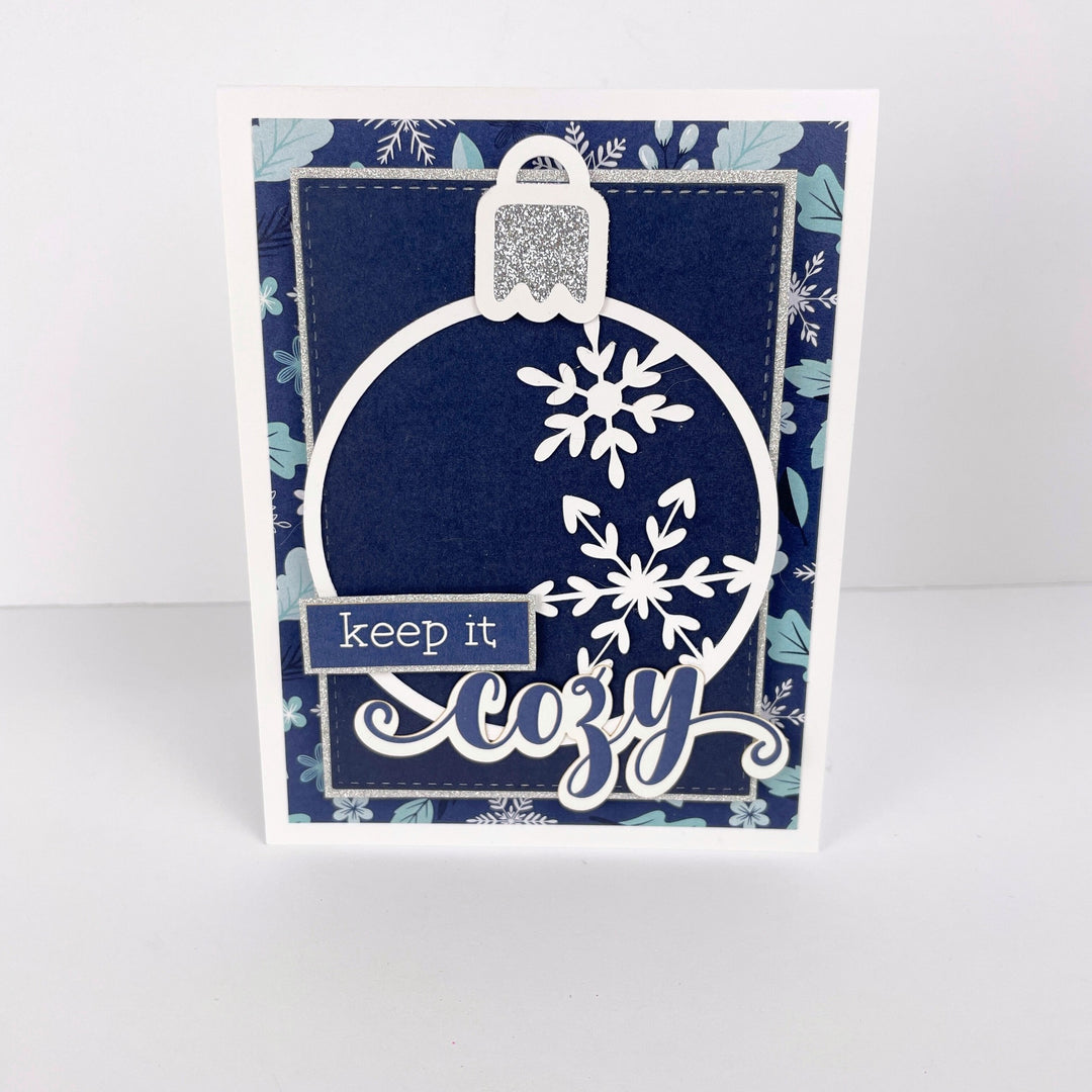 Snow Globe Bauble Cut File