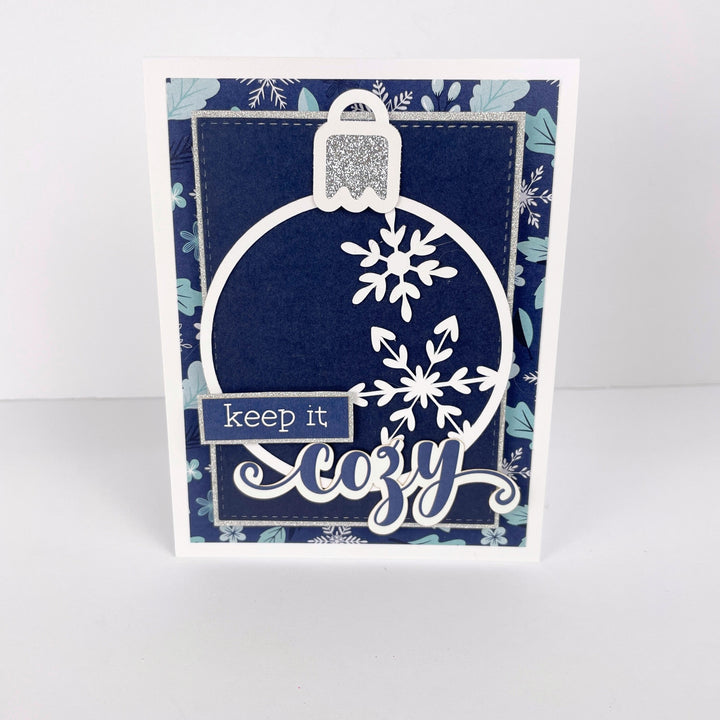 Snow Globe Bauble Cut File