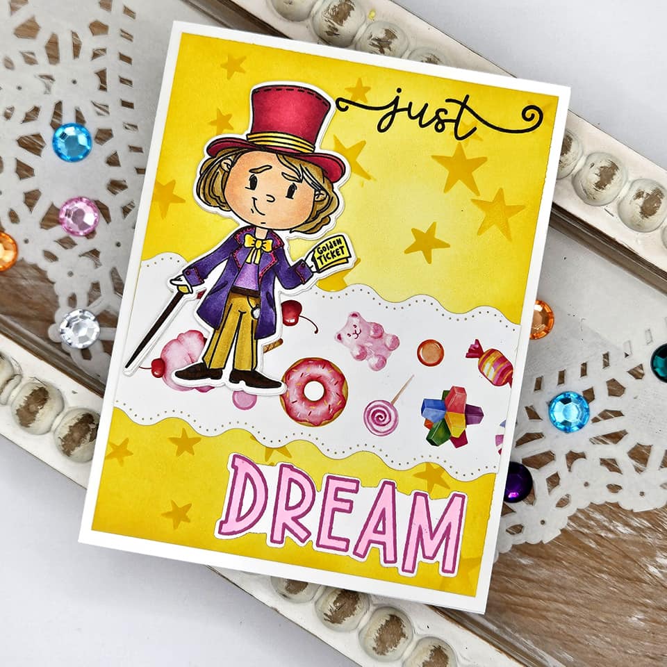 Pure Imagination - Collection Stamp - Golden Ticket