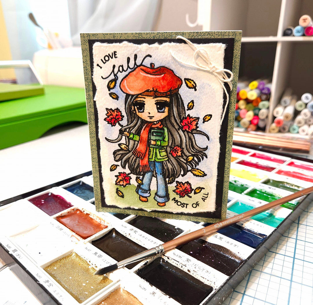 Art By Mi Ran - Stamp - Autumns Memoirs