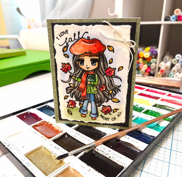 Art By Mi Ran - Stamp - Autumns Memoirs