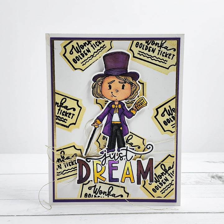 Pure Imagination - Collection Stamp - Golden Ticket