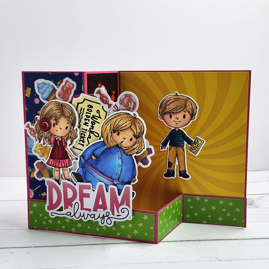 Stencil - Candy Swirls