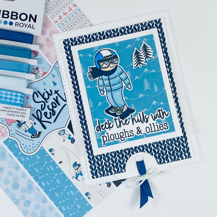 Background Stamp - Sweater - 6x6