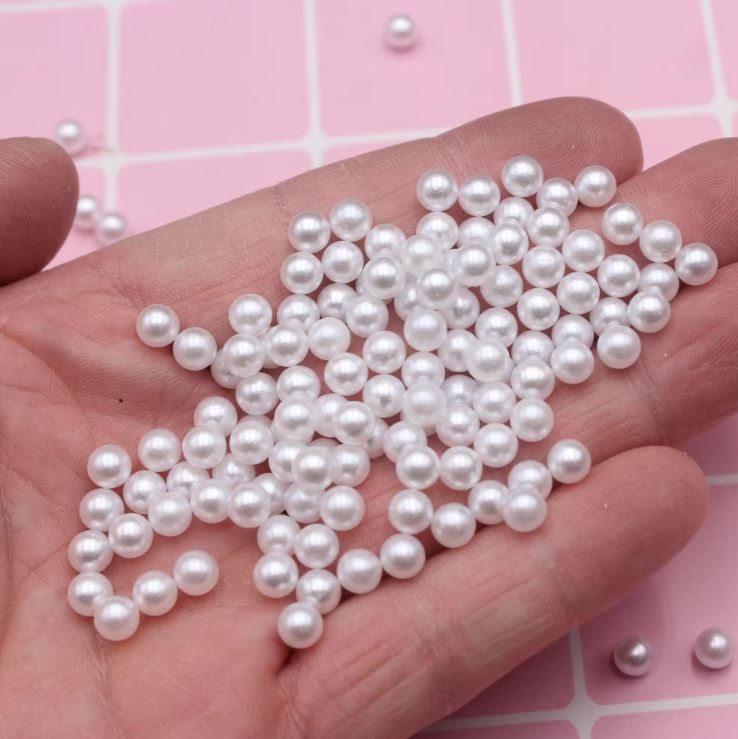 Beads - 3mm - Pearl
