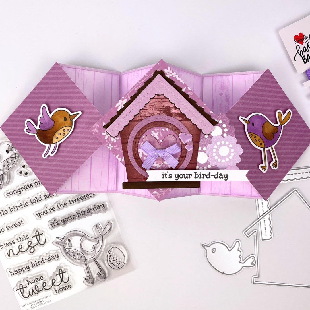 KIS Cuts - Metal Die - Build-A-Birdhouse