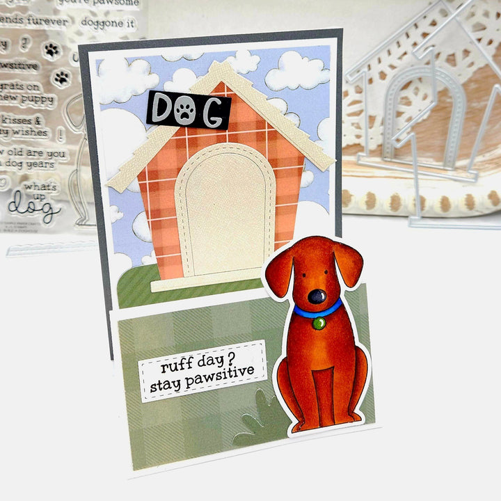 KIS Cuts - Metal Die - Build-A-Doghouse