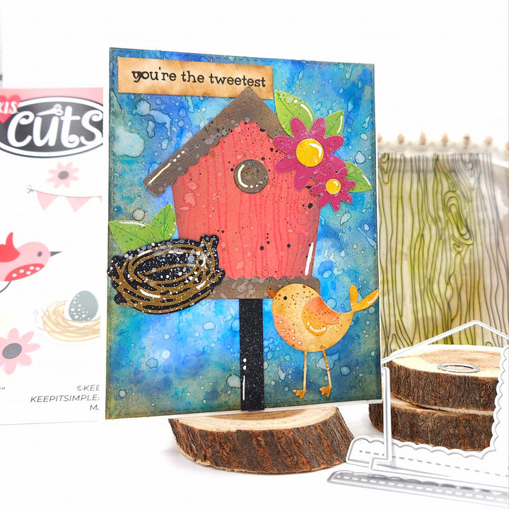 KIS Cuts - Metal Die - Build-A-Birdhouse