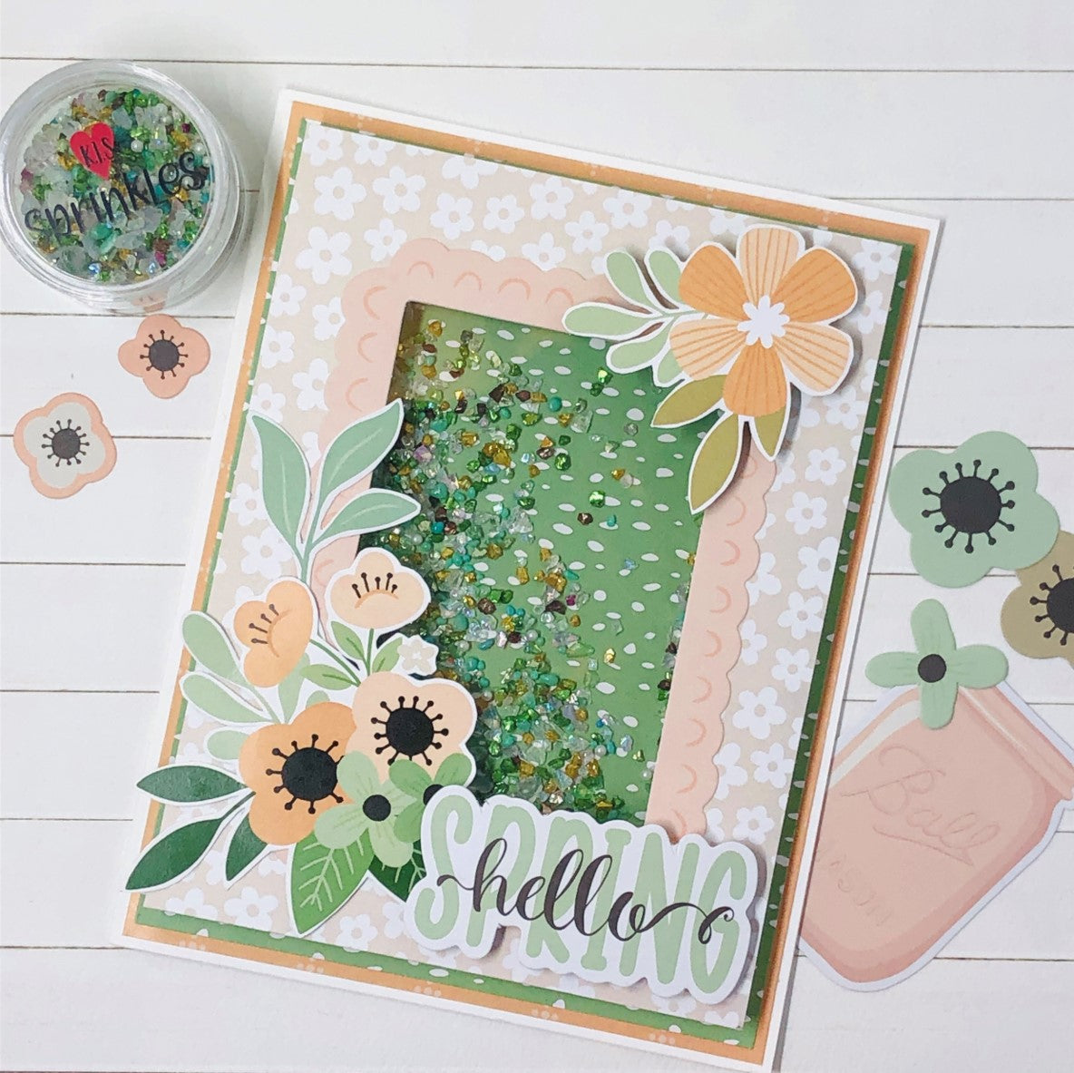 Metallic Crush - Olive