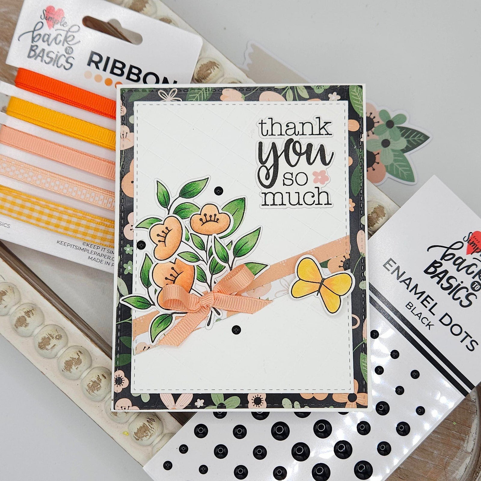 Back To Basics - Ribbon Pack - Lemon