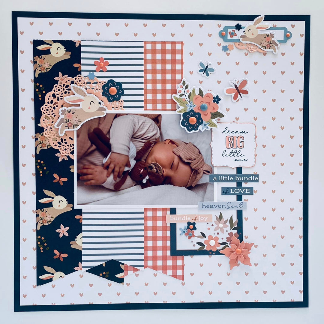 Floral Baby - Die Cut Pieces - Floral Baby