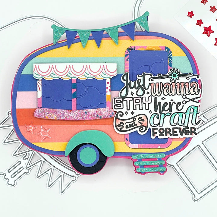 KIS Cuts - Metal Die - Camper
