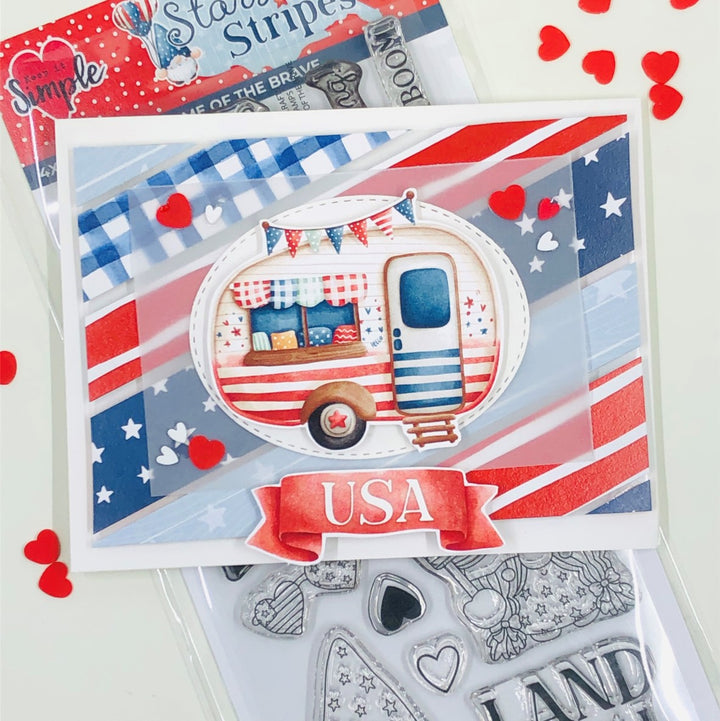 Stars &amp; Stripes - Die Cut Pieces
