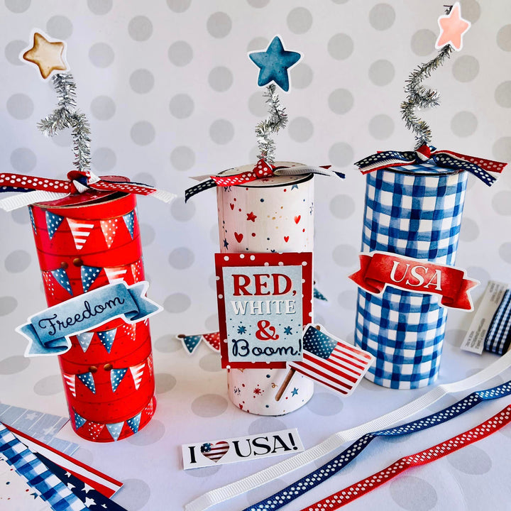 Stars &amp; Stripes - Die Cut Pieces