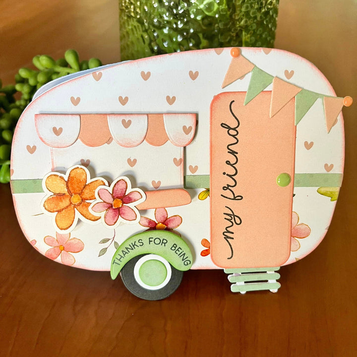 KIS Cuts - Metal Die - Camper