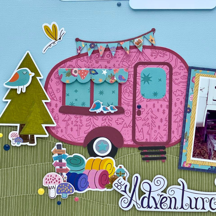KIS Cuts - Metal Die - Camper