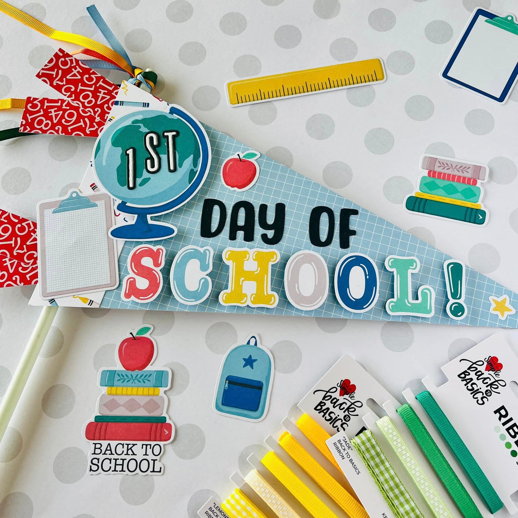 Bundle - Back to School - Pennant Project  25% Off