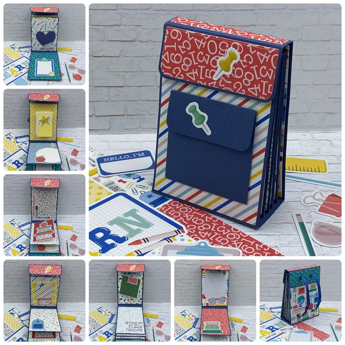 KIS Cuts - Metal Die - Backpack Mini Album