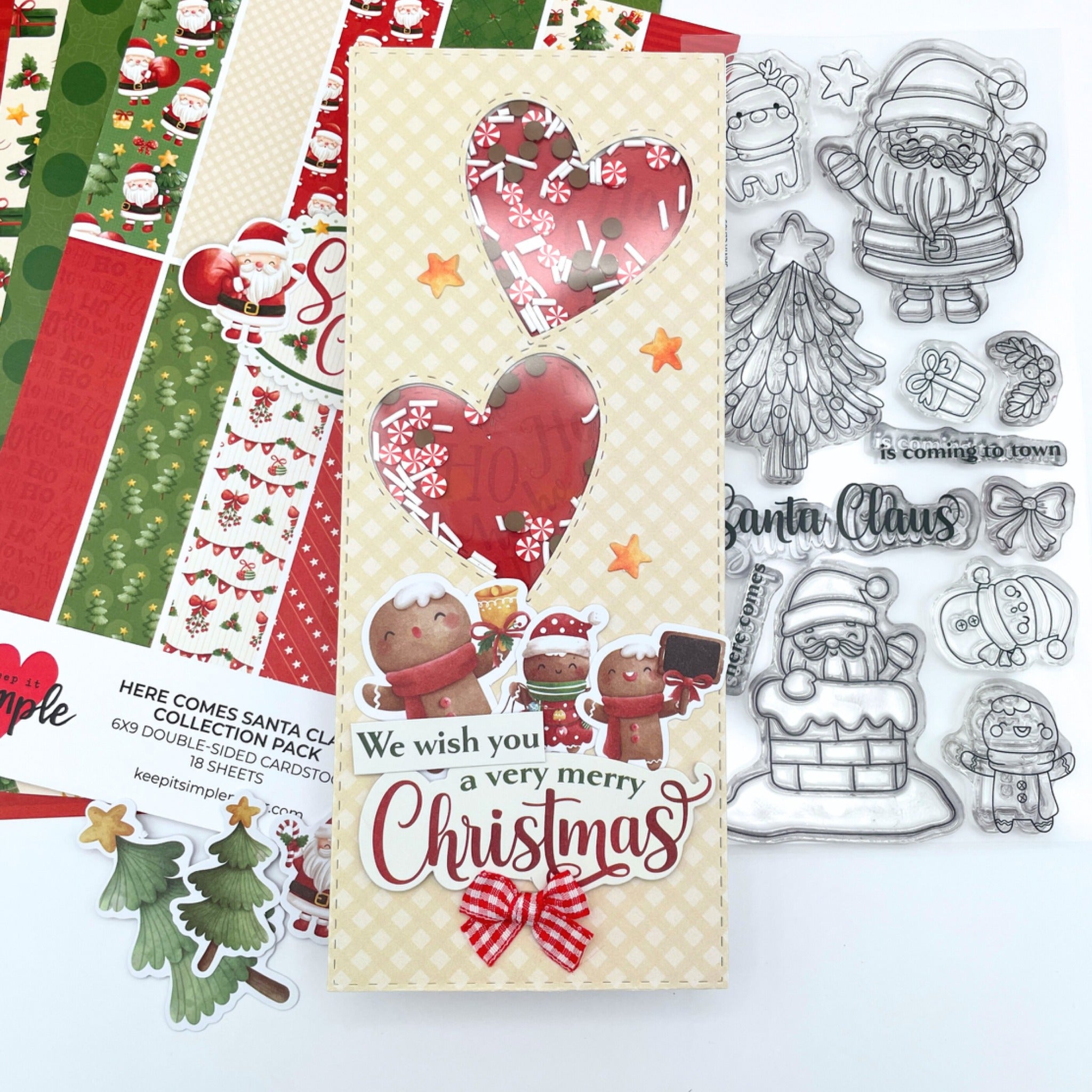 Here Comes Santa - Keep It Simple Paper Crafts