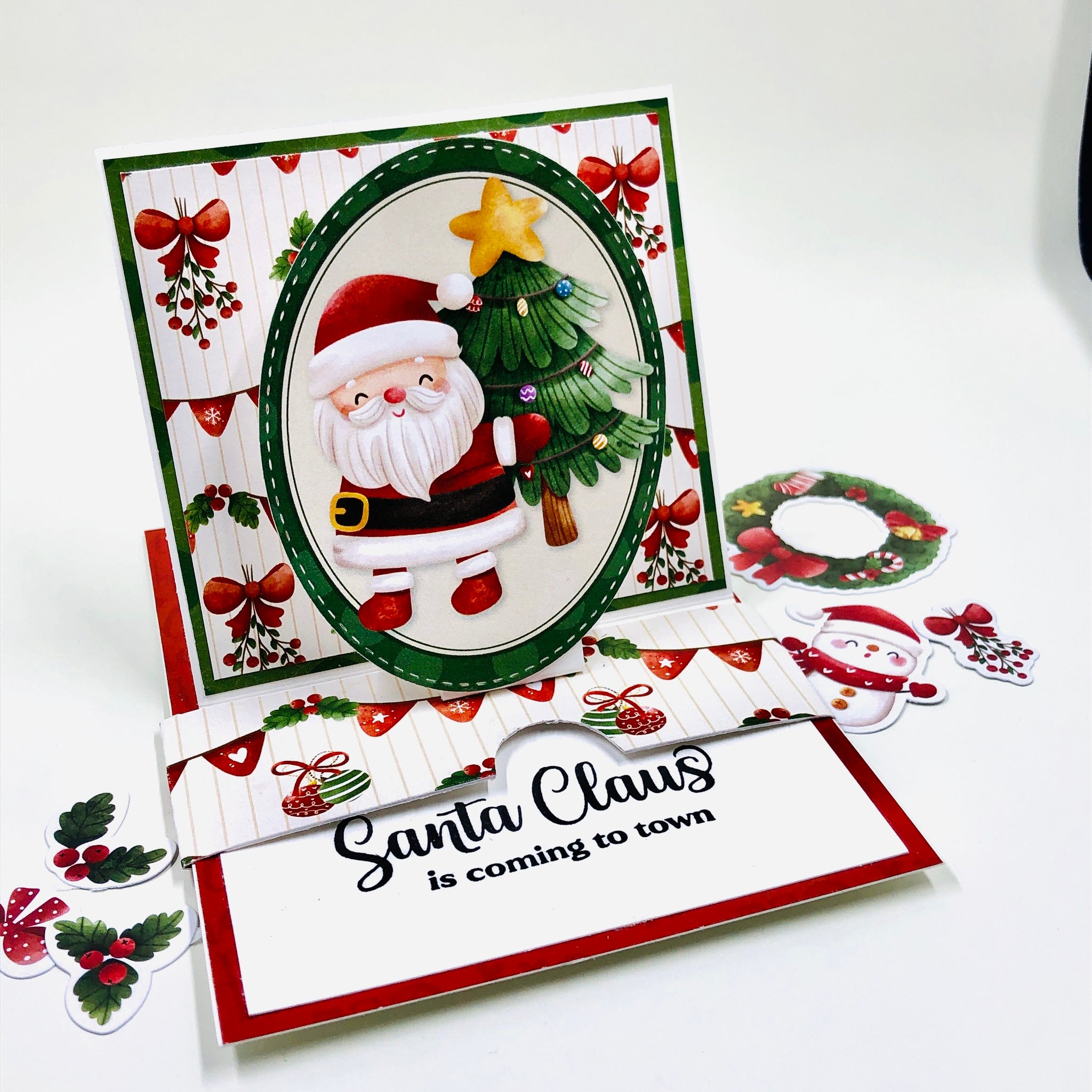 Here Comes Santa - Keep It Simple Paper Crafts