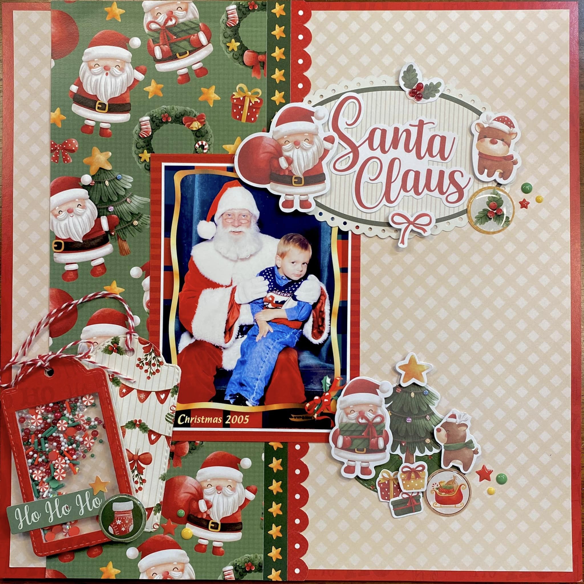 Here Comes Santa - Keep It Simple Paper Crafts