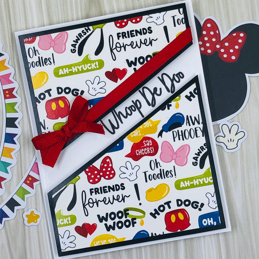 Back To Basics - Sentiment Stamp - Birthday