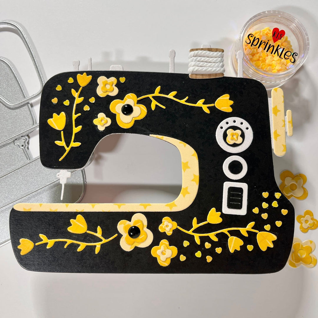 KIS Cuts - Metal Shaped Die - Sewing Machine