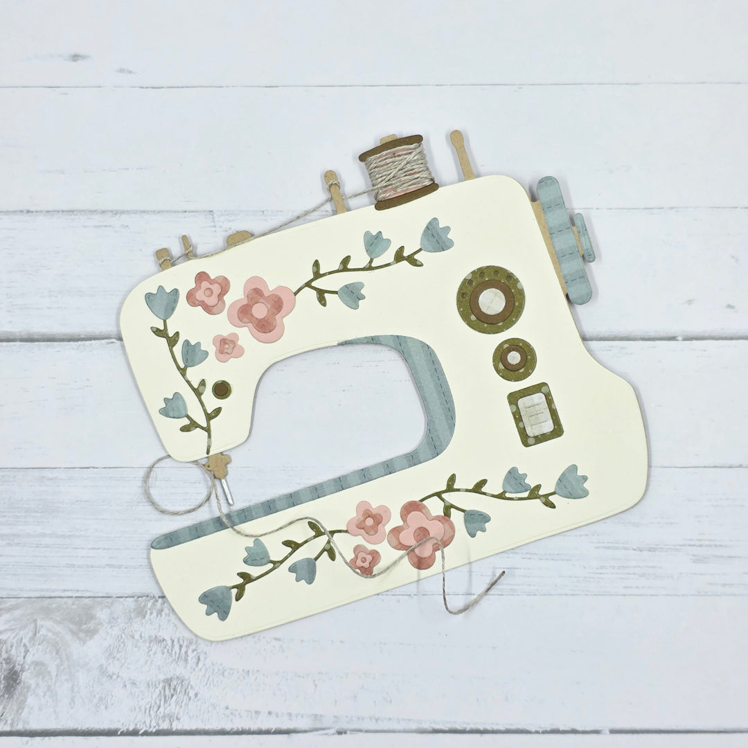 KIS Cuts - Metal Shaped Die - Sewing Machine