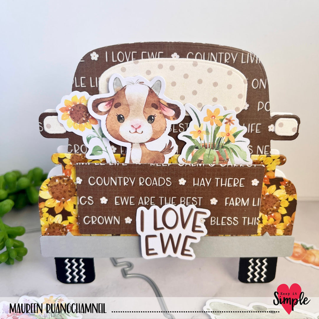 KIS Cuts - Metal Die - Vintage Truck