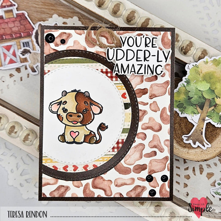 Back to Basics - Metal Die - Nested Stitched Circles