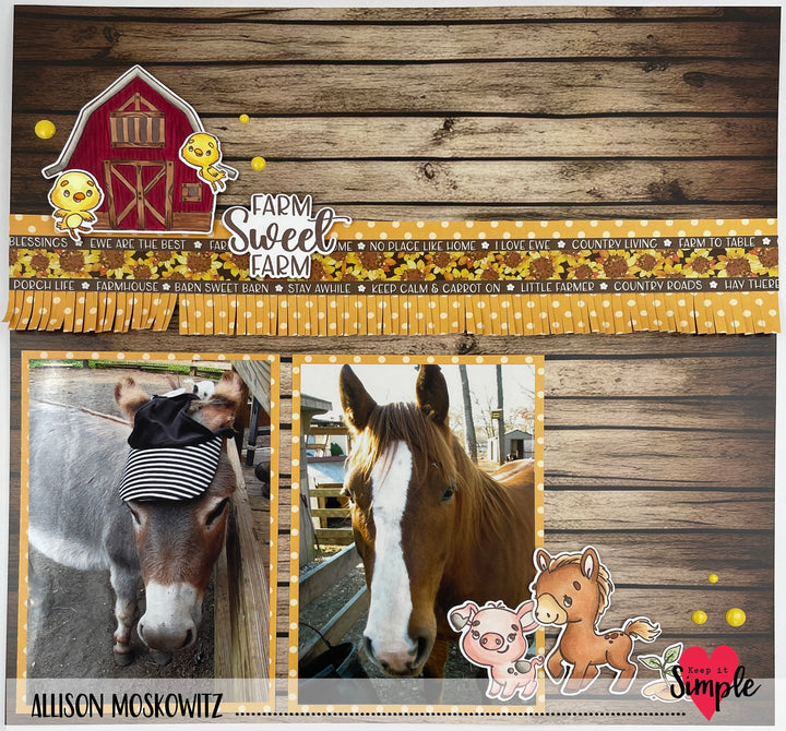 Barnyard Bliss - Collection Stamp