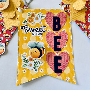 Back to Basics - Metal Die - Nested Stitched Banner