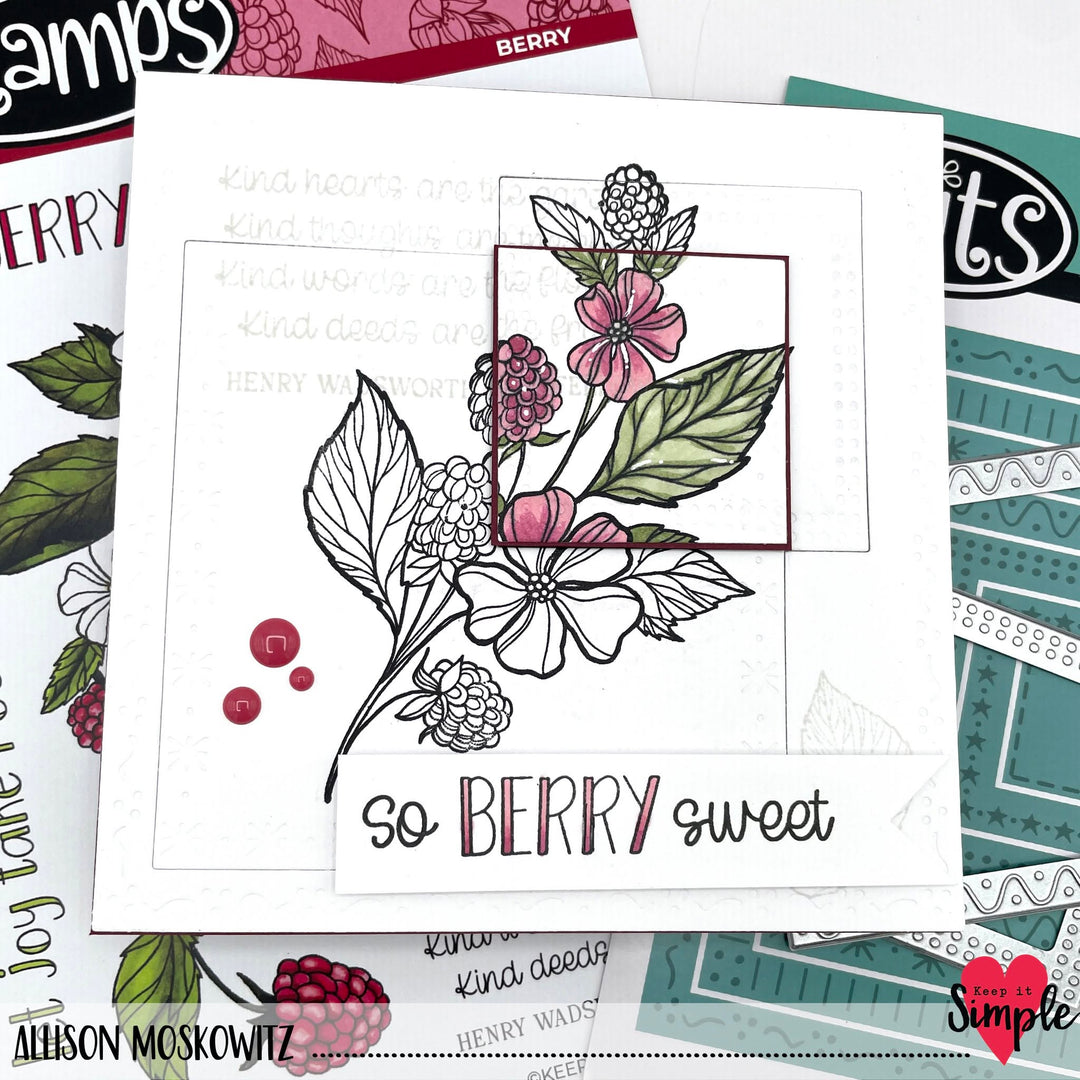 Berry 6x8 Stamp Set