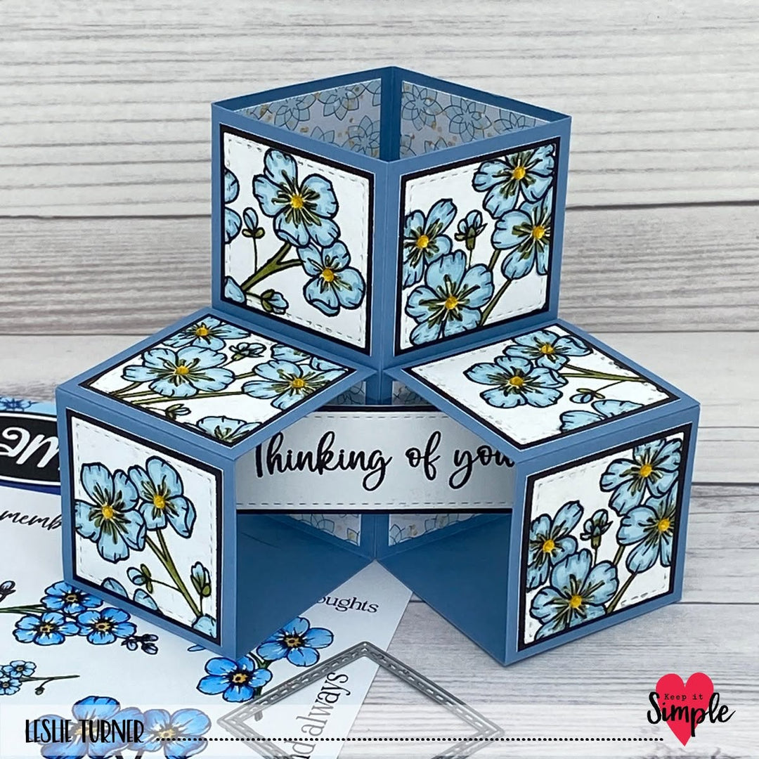 Forget-Me-Not 6x8 Stamp Set