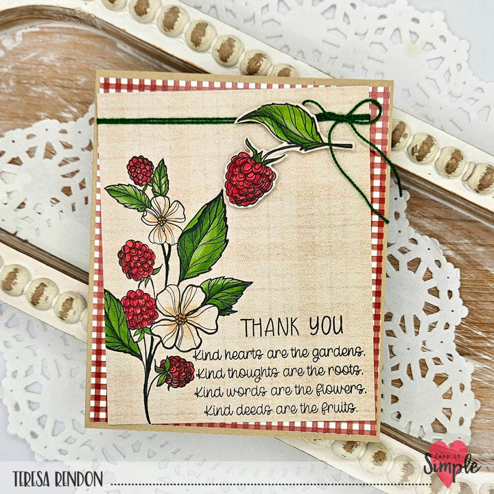 Berry 6x8 Stamp Set