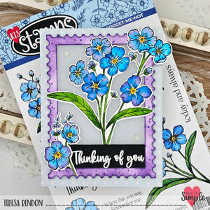 Forget-Me-Not 6x8 Stamp Set
